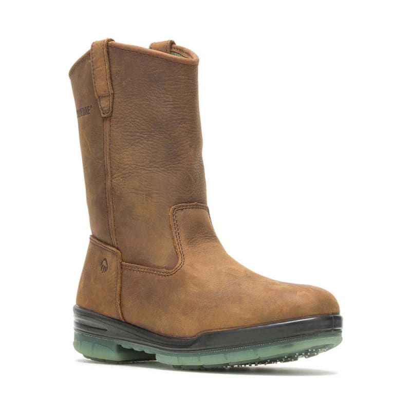 Wolverine DuraShocks 10 Inch Waterproof Insulated Pull On Wellington Work Boot W03367