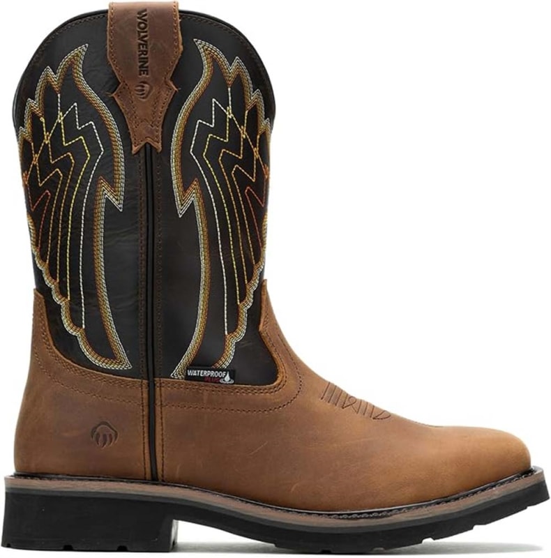 Wolverine Rancher Eagle 10 Inch Waterproof Wellington Pull On Work Boot W230059