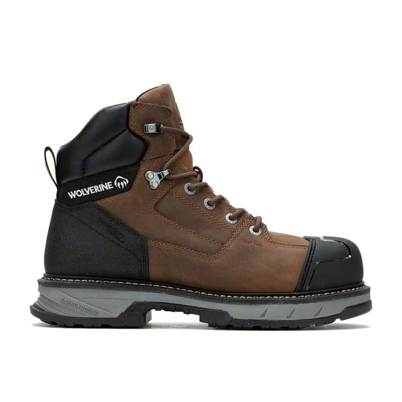 Wolverine ReForce EnergyBound 6 Inch Heavy Duty CarbonMax Composite Toe Waterproof Work Boot W241110
