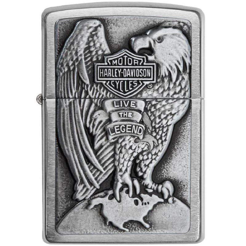 Zippo Harley-Davidson Live The Legend Emblem Lighter 200HD.H231