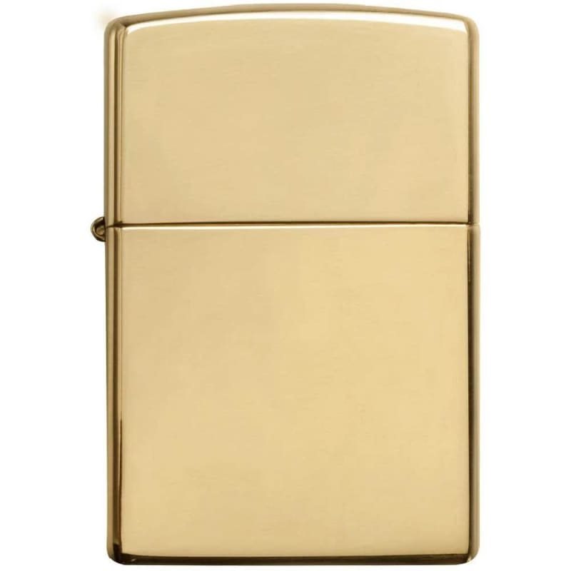 Zippo Classic Brushed Brass Lighter 204B