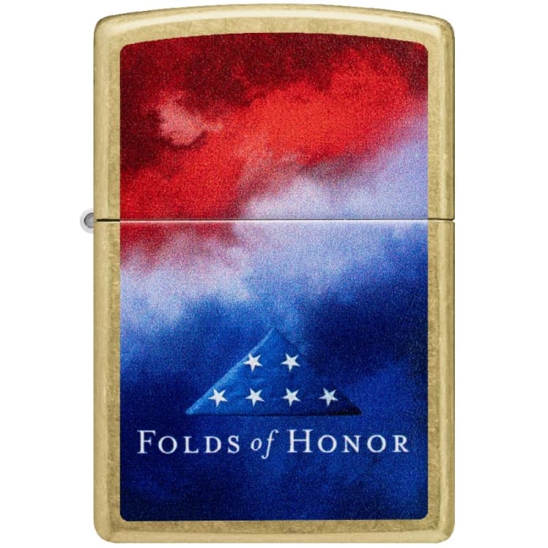 Zippo  Folds of Honor Clouds Design Lighter - 47095