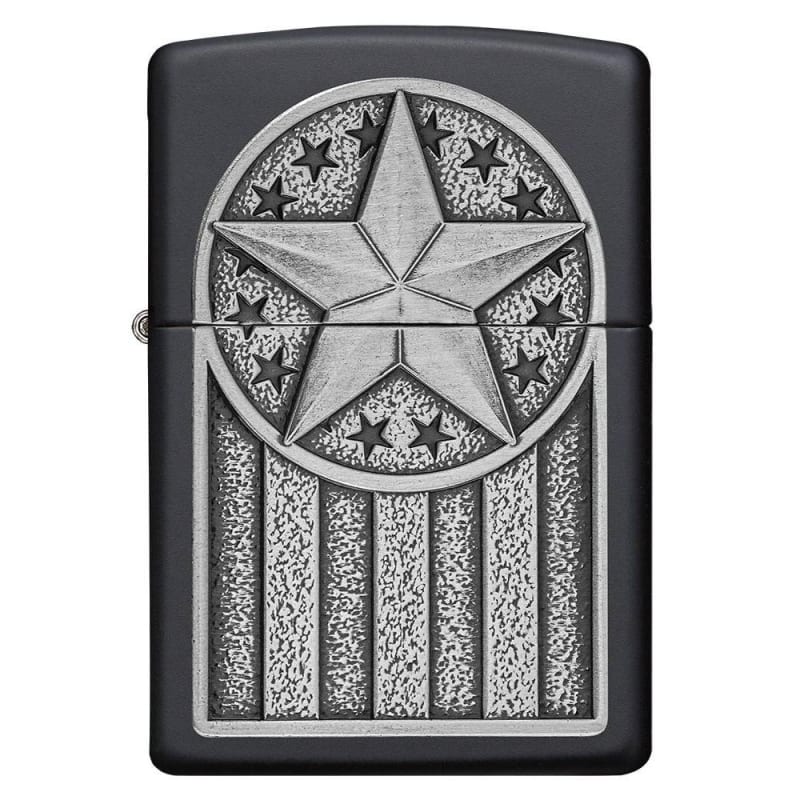 Zippo American Metal Emblem Lighter 49639