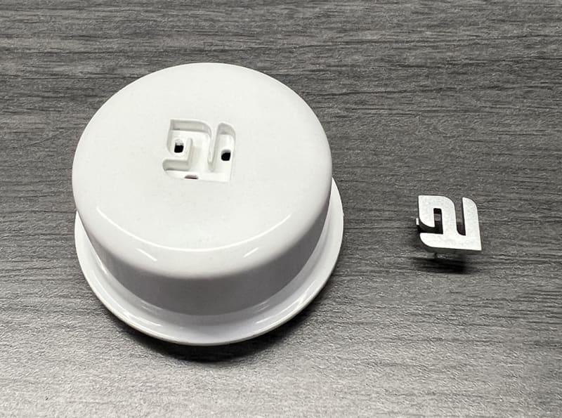 441923 CONTROL KNOB WMD60.1 WHITE