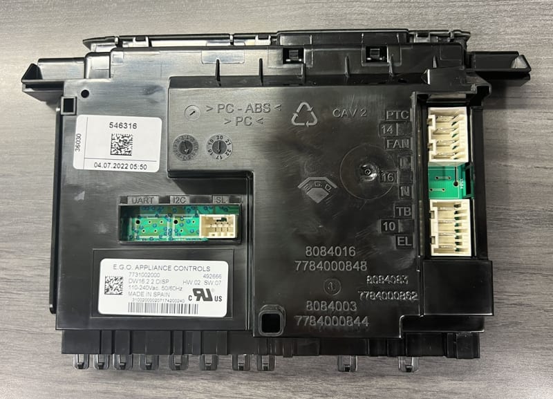 546316 CONTROL UNIT DW90.2 2-LCD SSNO DIVERTER