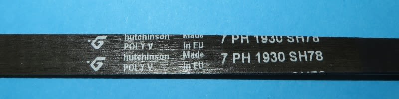 562036 BELT POLY-V 7PH 1930 HUTCHINSON