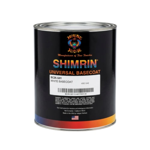 HOUSE OF KOLOR BC26--GALLON WHITE BASECOAT