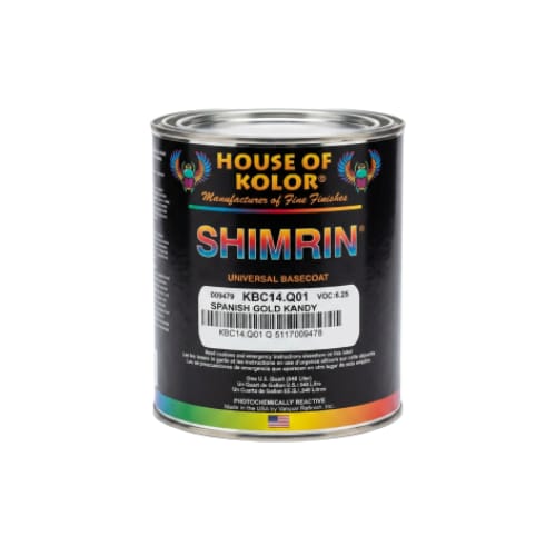 HOUSE OF KOLOR KBC14 SPANISH GOLD KANDY BASECOAT