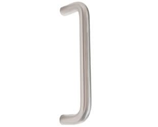 1 inch Diameter 1/2 Round Straight Pull - 8 inch Ctc In 630 Satin Stainless Steel Finish