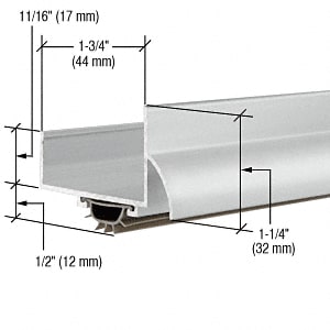 35-3/4 inch Aluminum U-Shape Door Bottom 35-3/4 inch Aluminum U-Shape Door Bottom
