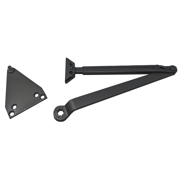 320G Regular Arm and Parallel Bracket For 6-3/4 in. x 2-3/8 in. 320G Commercial Door Closer, Dark Bronze Finish