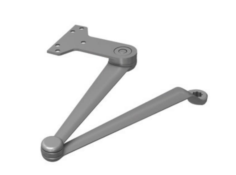 320G Heavy Duty Cushion Stop Arm For 7-1/2 in. x 1 in. Door Closer, Aluminum Finish 320G Heavy Duty Cushion Stop Arm For 7-1/2 in. x 1 in. Door Closer, Aluminum Finish