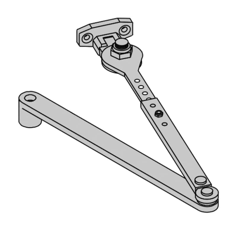 669G Friction Hold Open Arm For 5 in. x 2-1/8 in. Door Closer, Dark Bronze Finish