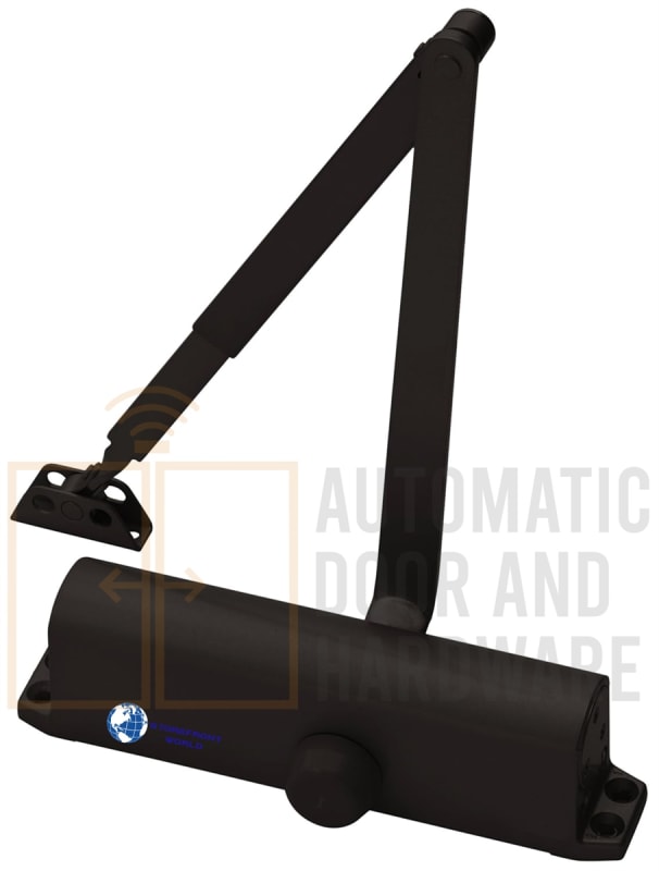 Storefront World FS854 Surface Door Closer, Spring Size 4, Regular Arm Pull Side, Dark Bronze Finish Storefront World FS854 Surface Door Closer, Spring Size 4, Regular Arm Pull Side, Dark Bronze Finish