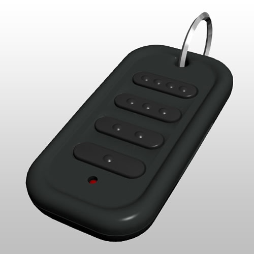 Handicap ADA Door Opener 433MHz Wireless Four Button Key Fob