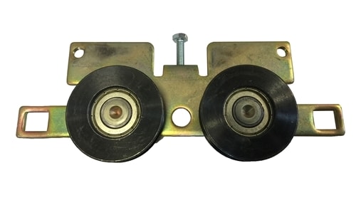 Dual Carriage Wheel Assembly For Besam Unislide Automatic Sliding Doors