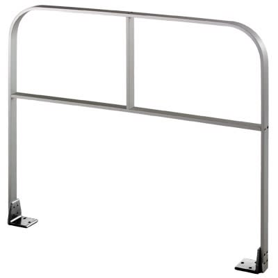 42 inch X 30 inch (Horizontal Dimension X Vertical Dimension) Double Line I Brace Free Standing Automatic Swinging Door Guide Rail