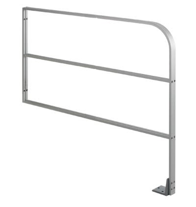 48 inch X 30 inch (Horizontal Dimension X Vertical Dimension) Triple Line Wall Mounted Automatic Swinging Door Guide Rail