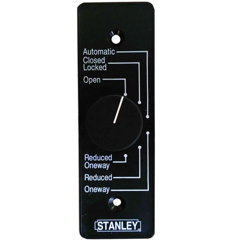 Stanley DuraGlide 6 Position Knob Switch Stanley Automatic Door Parts