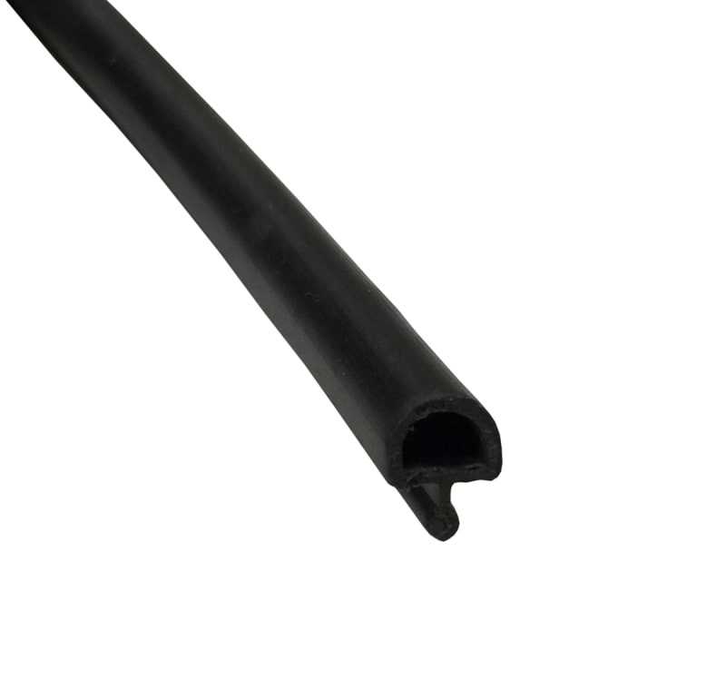 Glass Stop Black Glazing Vinyl For Stanley Duraglide Automatic Sliding Door, Sold Per Foot Glass Stop Black Glazing Vinyl For Stanley Duraglide Automatic Sliding Door, Sold Per Foot