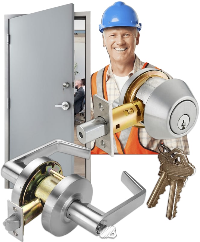 Commercial Door Handle and Deadbolt Commercial Door Lockss