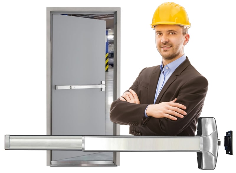 Grade 1 Rim Exit Device