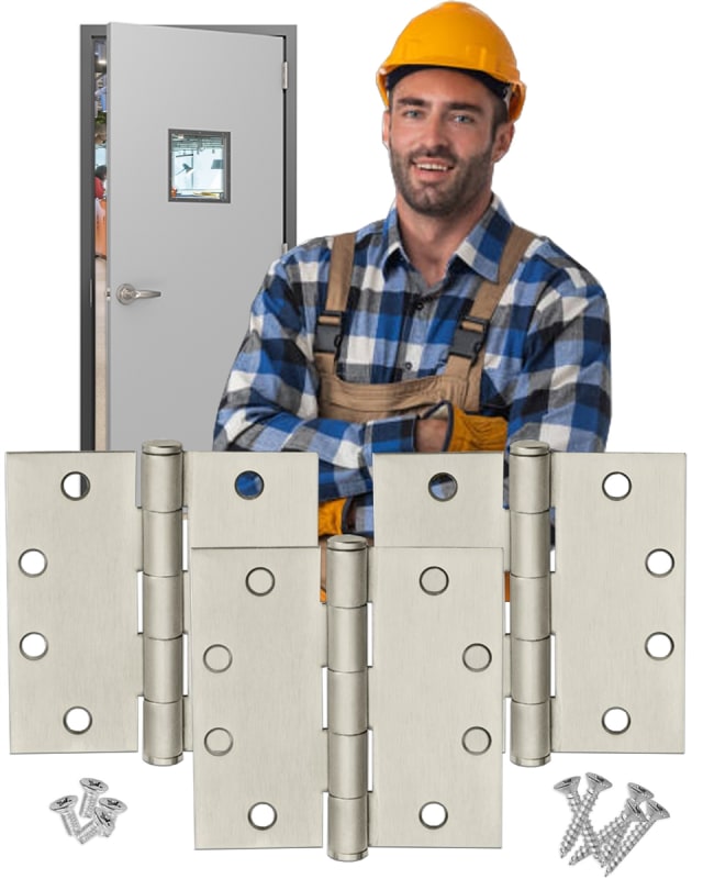 4.5 Inch x 4.5 Inch Plain Bearing Hinge