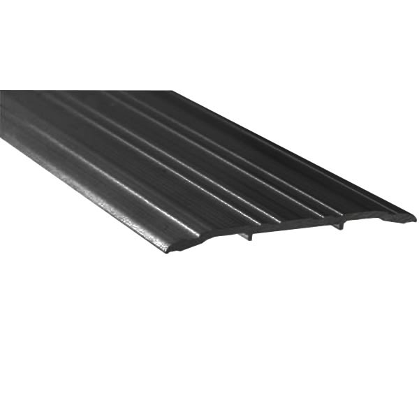 Construction Pro Hardware Commercial ADA Saddle Threshold, 4 in. Wide x 1/4 in. Tall x 36 in. Length, 6063-T6 Aluminum Alloy, Slip Resistant, Dark Bronze Anodized Finish