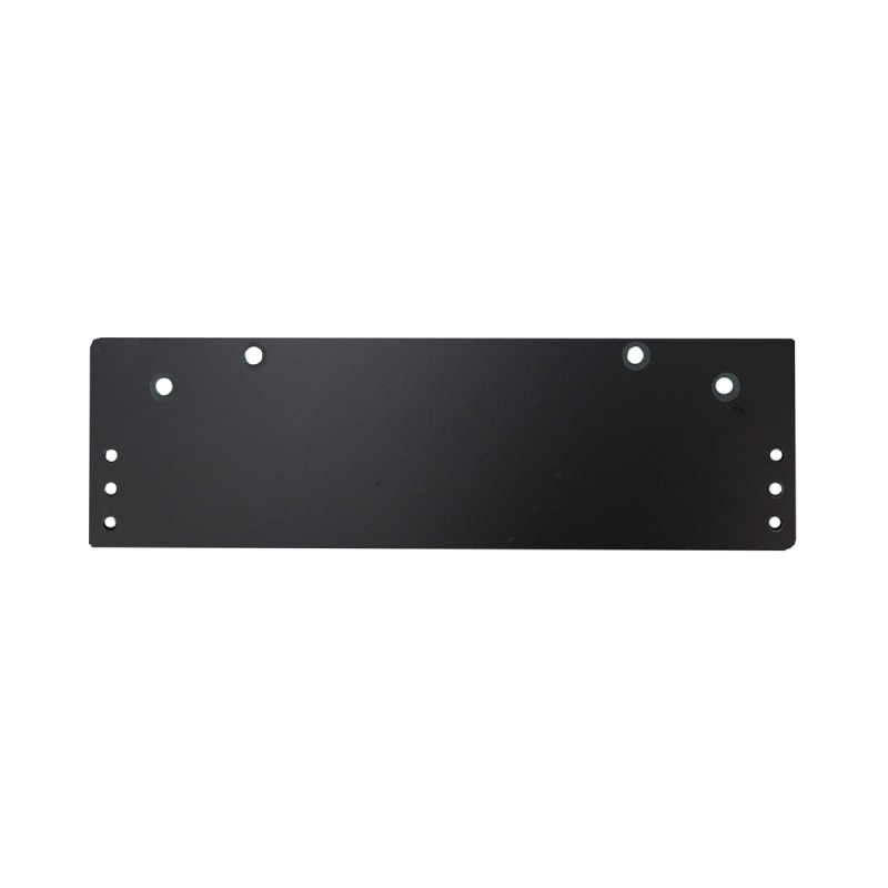 Construction Pro Hardware Super Swing Dark Bronze Door Closer Drop Plate For Parallel Arm Installation