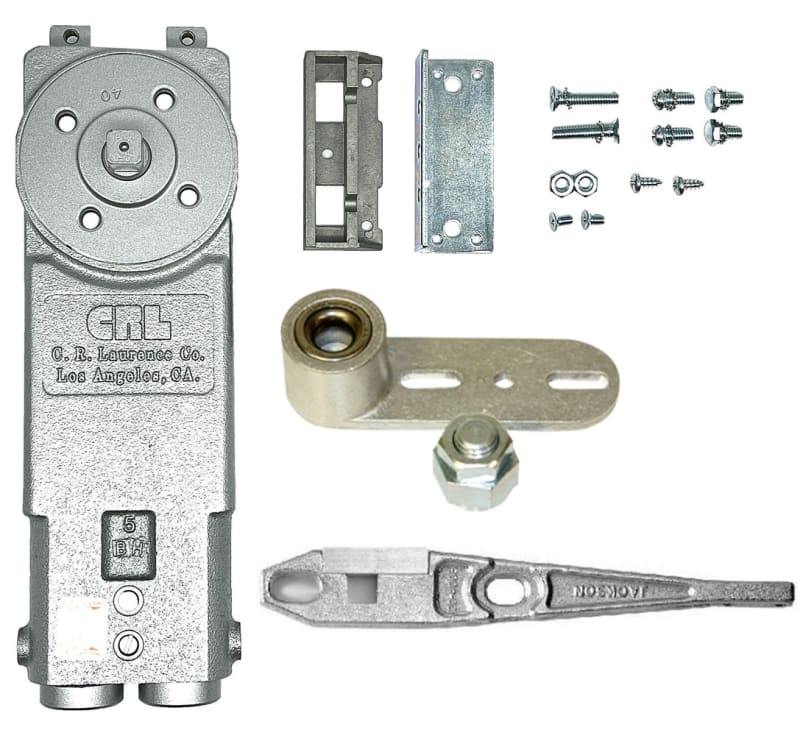 CR Laurence CRL Overhead Concealed Door Closer Kit With Side Load Arm