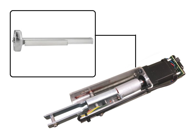 Cal Royal A7700 Series Style Rim Exit Device Motorized Latch Retraction Kit