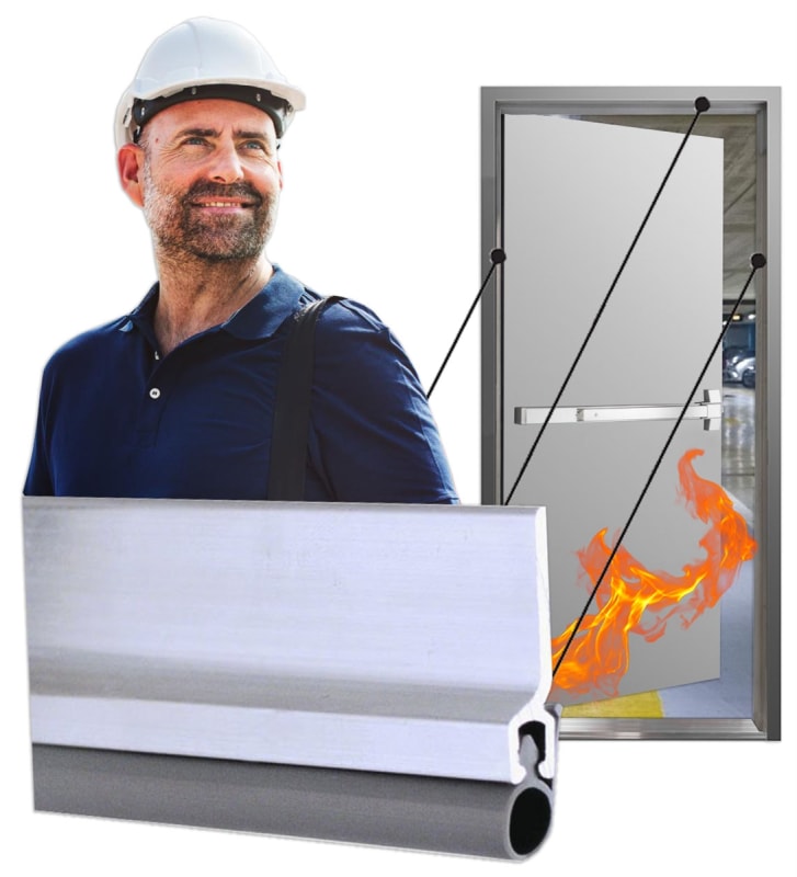 Hollow Metal Door Frame Perimeter Seal Kit