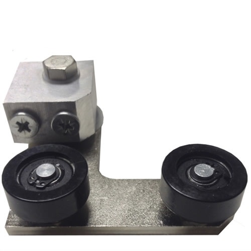 Doromatic Astroslide Left Hand Fixed Panel Bottom Double Roller Guide