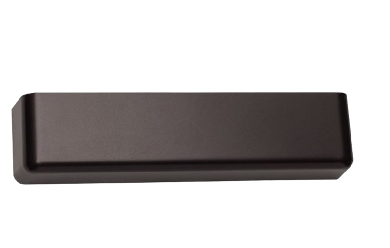 Doromatic Replacement Wide Cover For 12 in. x 3/4 in. Doromatic Commercial Door Closer, Dark Bronze Finish