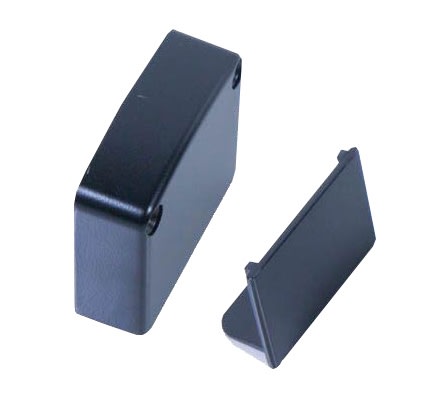 Falcon 6-5/8 in. x 2-1/2 in. Chassis Head Rim Exit Device Replacement End Cap For Hinge Side