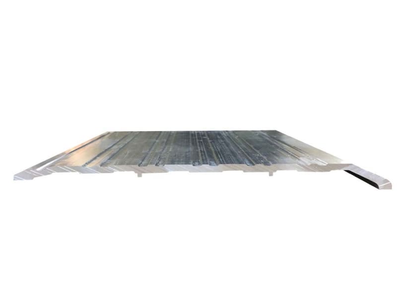 Heavy Duty 6 inch Wide x 1 inch Tall Aluminum 1/2 inch Offset Threshold for Commercial Applications, Made In USA, Specify Size