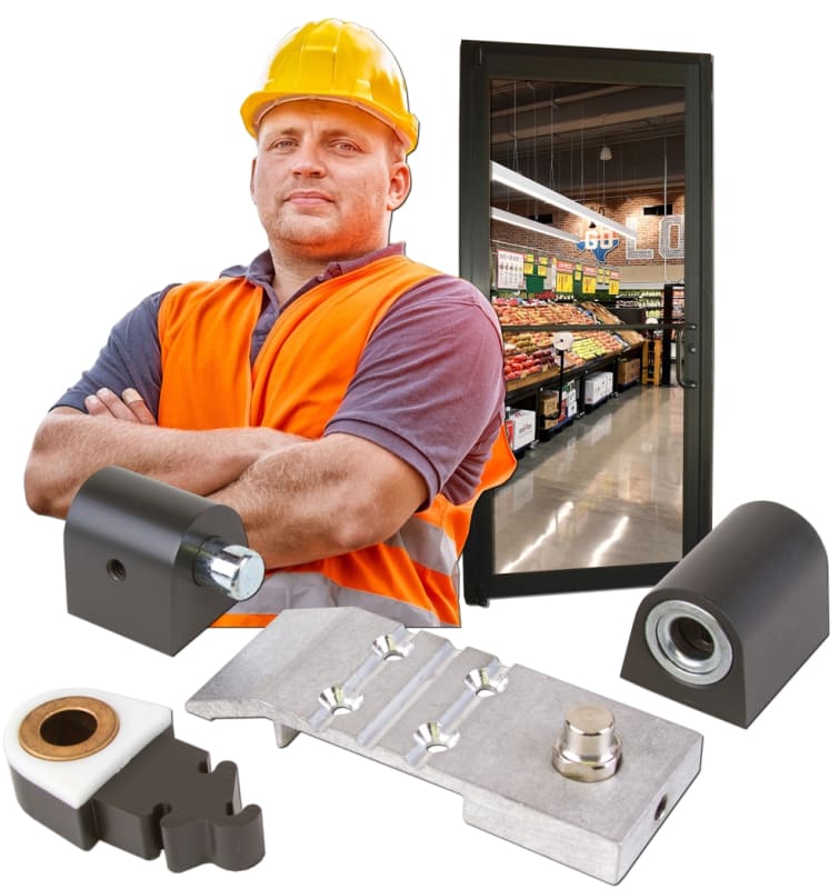 E Series Pivot Hinge For Recessed Door