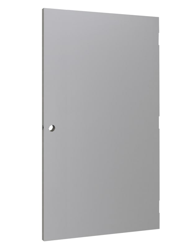 Commercial Hollow Metal Steel Door Only, 41-3/4 Inch x 83-1/8 Inch (3670), 161 Cylindrical Lock Prep, Hinge Reinforcement, Closer Reinforcement, UL Listed
