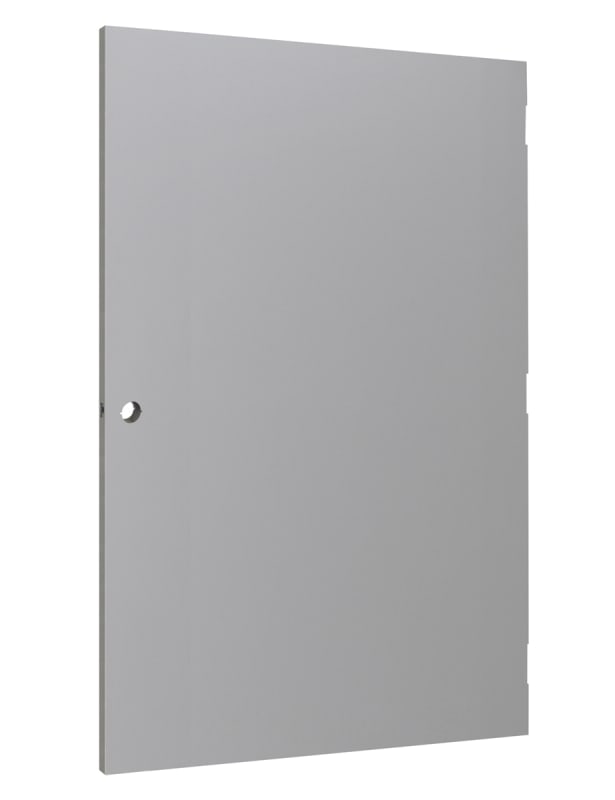 Commercial Hollow Metal Steel Door Only, 47-3/4 Inch x 83-1/8 Inch (4070), 161 Cylindrical Lock Prep, Hinge Reinforcement, Closer Reinforcement, UL Listed