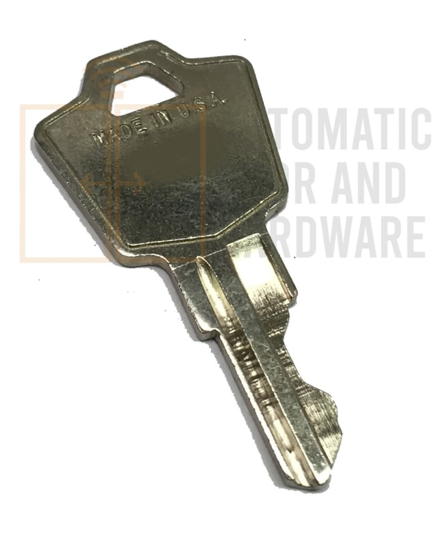 Replacement Key For Keyswitch Assembly For Horton Automatic Sliding Doors Replacement Key For Keyswitch Assembly For Horton Automatic Sliding Doors