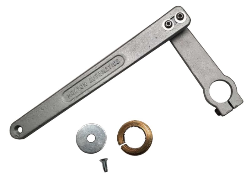 Horton EasyAccess Series 7100 Surface Applied 48 Tooth Inswing L Arm, Clear Finish