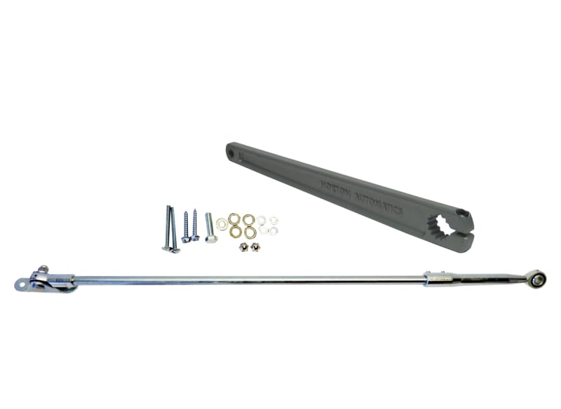 Horton HD-Swing Series 4100LE Low Energy Surface Applied 14 Tooth Inswing Straight Arm With Connecting Rod, Clear Finish