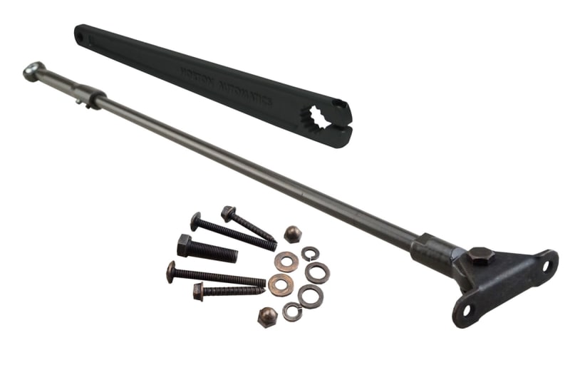 Horton HD-Swing Series 4100LE Low Energy Surface Applied 14 Tooth Inswing Straight Arm With Connecting Rod, Dark Bronze Finish