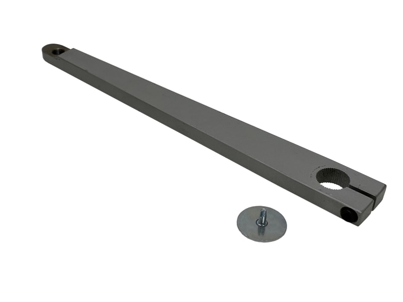Horton HD-Swing Series 4100 Full Power Surface Applied 48 Tooth Inswing Straight Arm, Used With Track and Slide Block, Clear Finish Horton HD-Swing Series 4100 Full Power Surface Applied 48 Tooth Inswing Straight Arm, Used With Track and Slide Block, Clear Finish