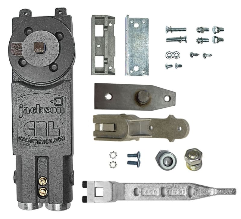 Jackson Overhead Concealed Door Closer Kit With End Load Arm and