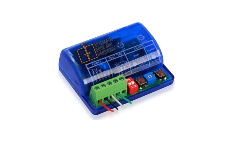 Magic Man Door Controls 433 MHz Receiver Module For A100 Series 4.75 Inch x 4.75 Inch Activation Switch