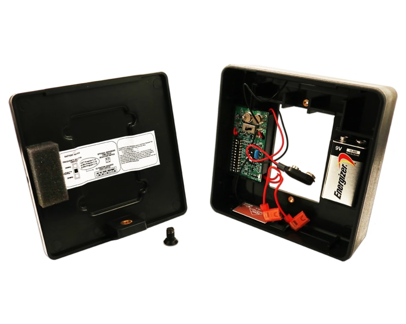 Doromatic B200 Series 390MHz Transmitter and 5 Inch x 5 Inch x 2 Inch Surface Box For B200 Series 4.5 Inch x 4.5 Inch Activation Wall Switch Doromatic B200 Series 390MHz Transmitter and 5 Inch x 5 Inch x 2 Inch Surface Box For B200 Series 4.5 Inch x 4.5 Inch Activation Wall Switch