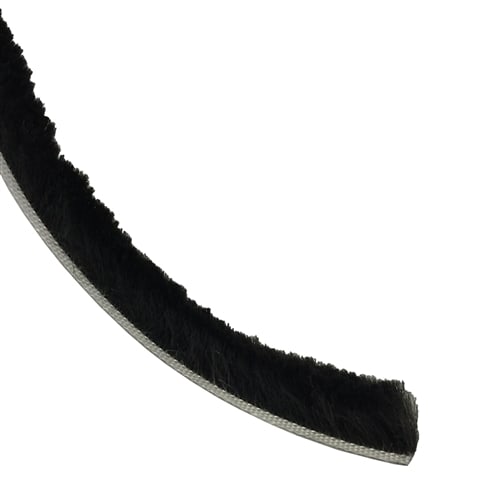 Nabco Gyro Tech Gt 1175 Whisper Slider Weathering Pile, Black, Lead Edge, Sold Per Foot