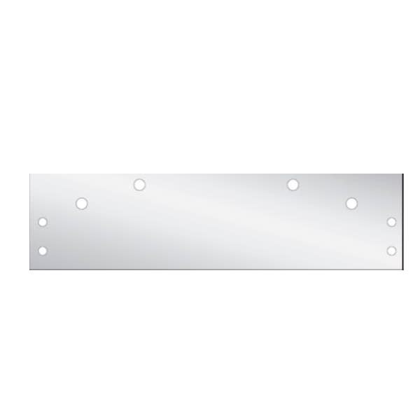 PDQ Drop Plate For Top Jamb Mounted PDQ 9-1/16 in. x 3/4 in. Commercial Door Closer, 689 Aluminum Finish