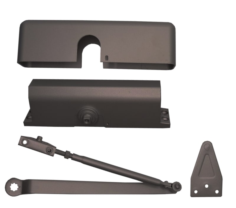 R16485 91/16 in. x 3/4 in. Commercial Door Closer, Tri Pack